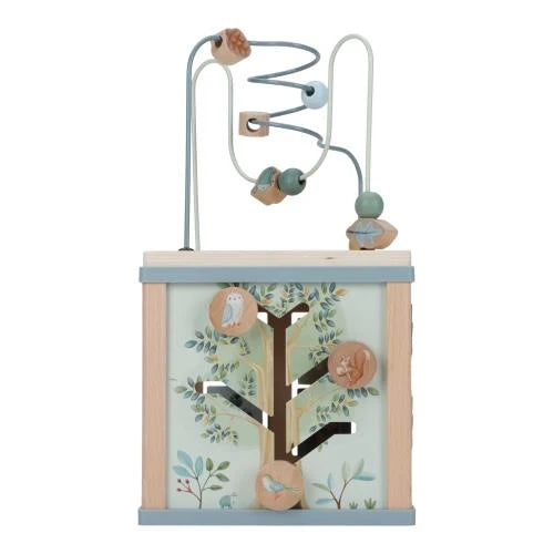 Wooden Activity Cube – Forest Friends