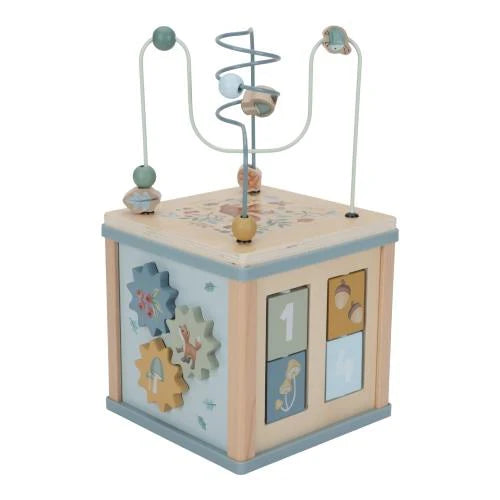 Wooden Activity Cube – Forest Friends