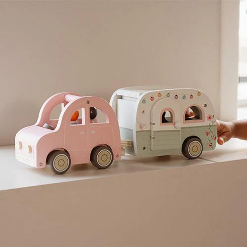 Toy Car with Caravan