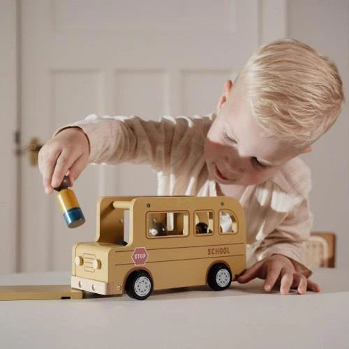 School Bus with Figurines