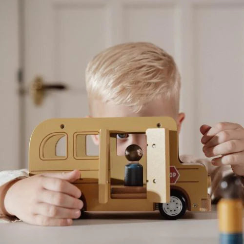 School Bus with Figurines