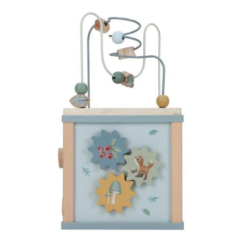 Wooden Activity Cube – Forest Friends