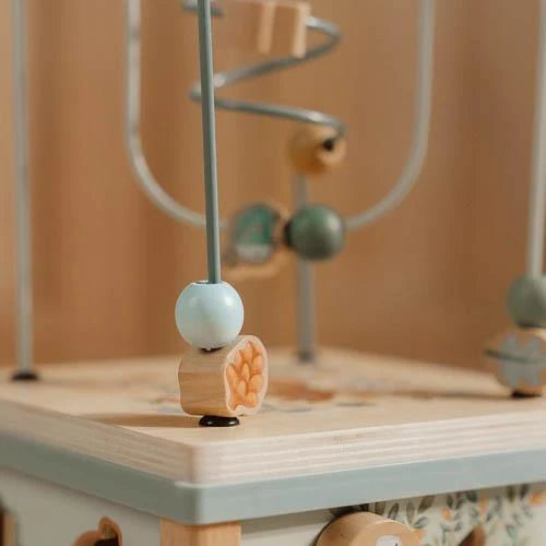 Wooden Activity Cube – Forest Friends