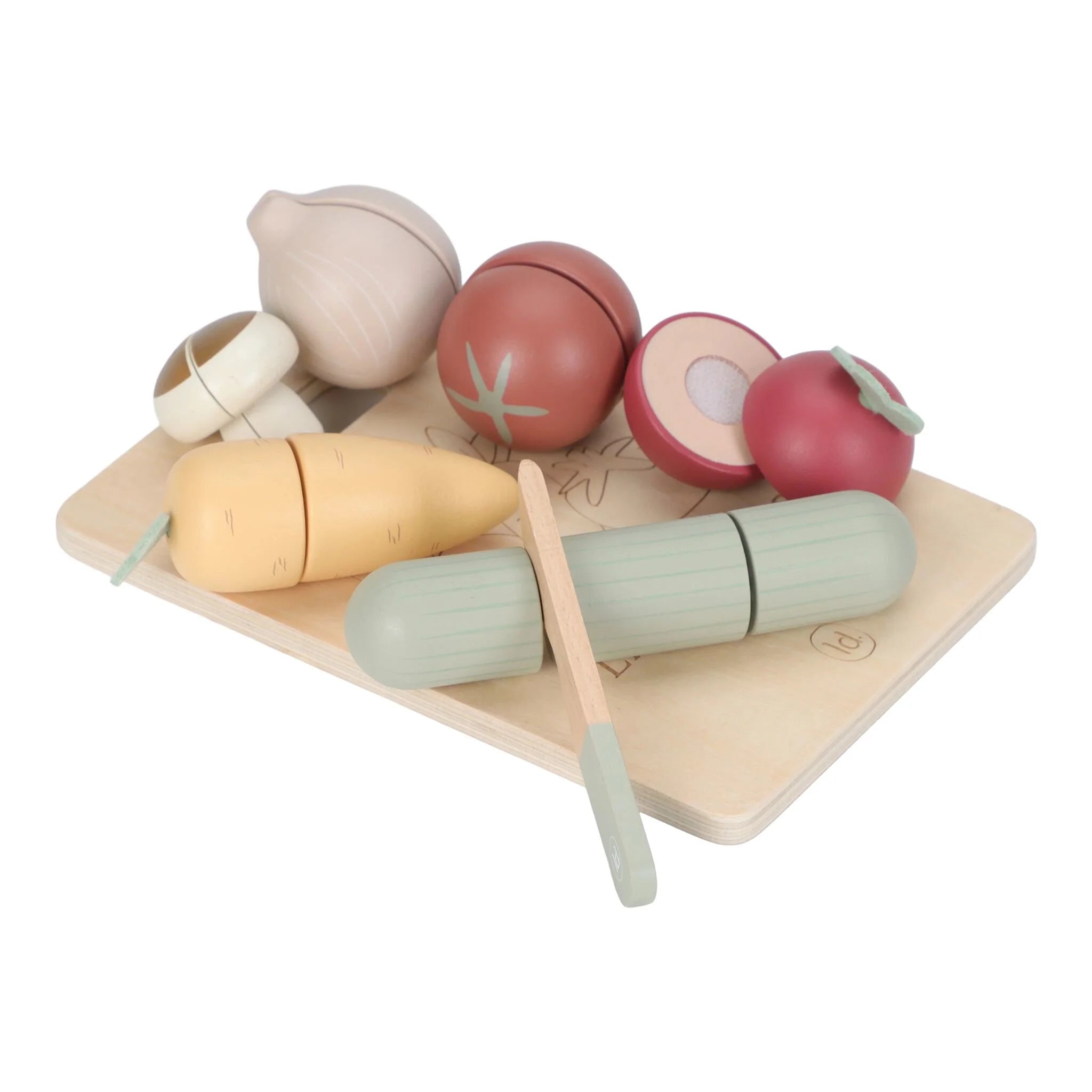Wooden Cutting Vegetables