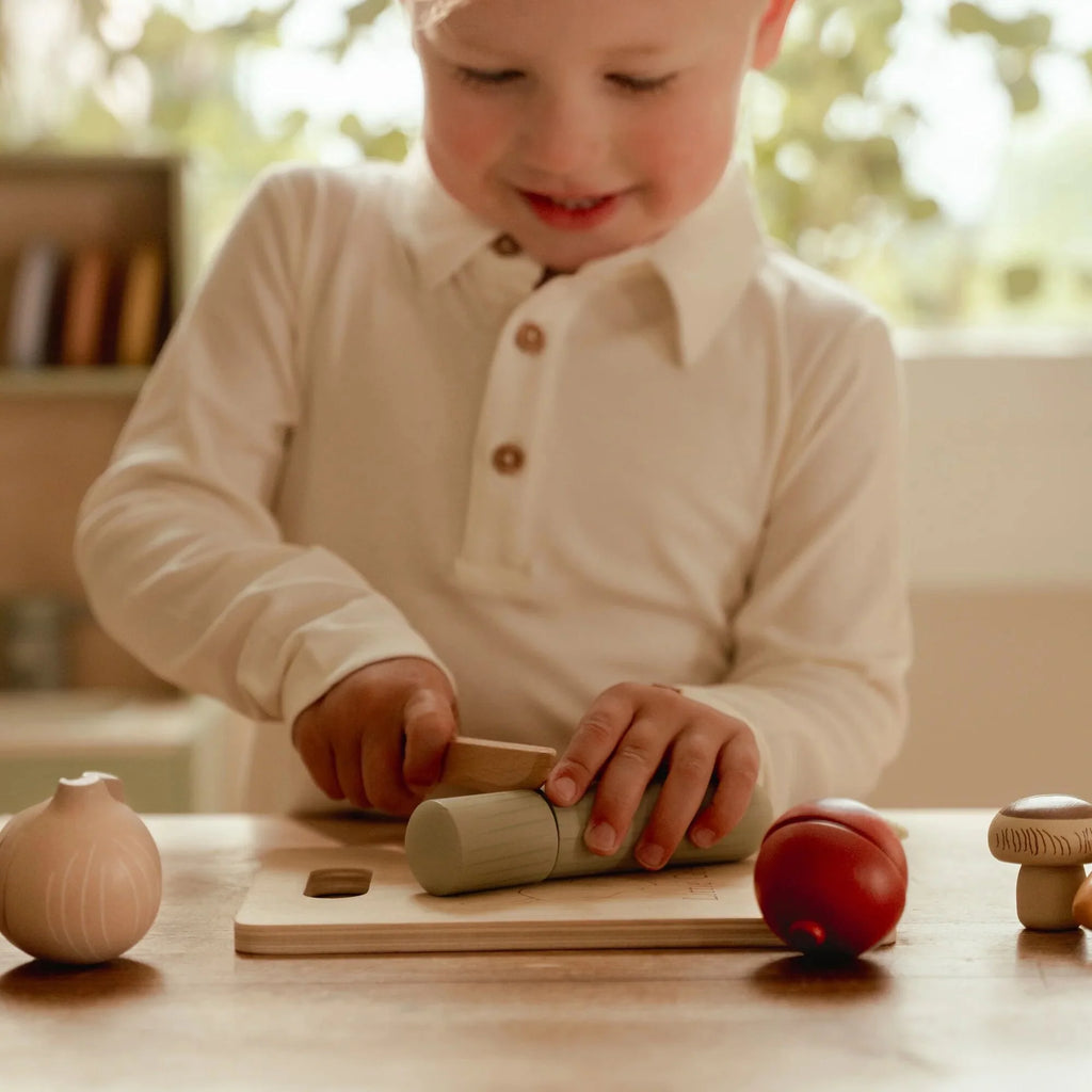 Wooden Cutting Vegetables