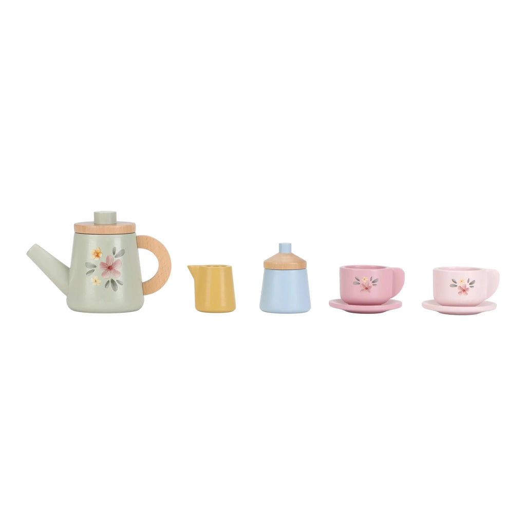 Wooden Tea Set