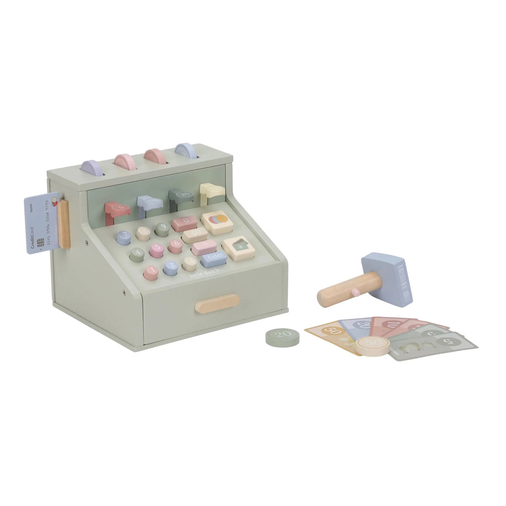 Wooden Cash Register