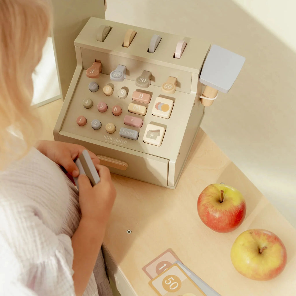 Wooden Cash Register