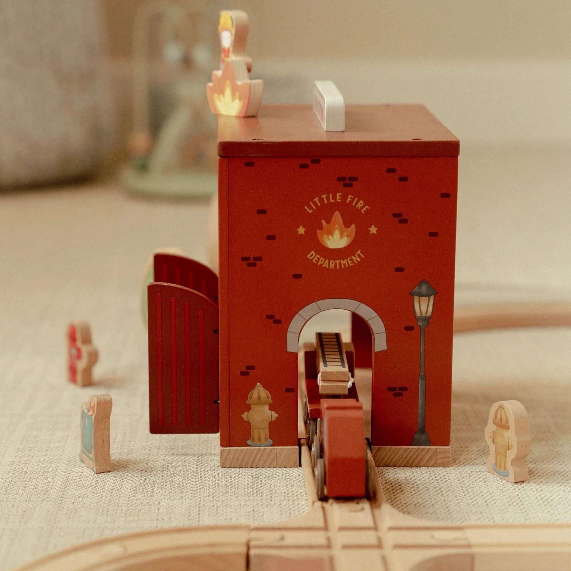 Wooden Fire Station