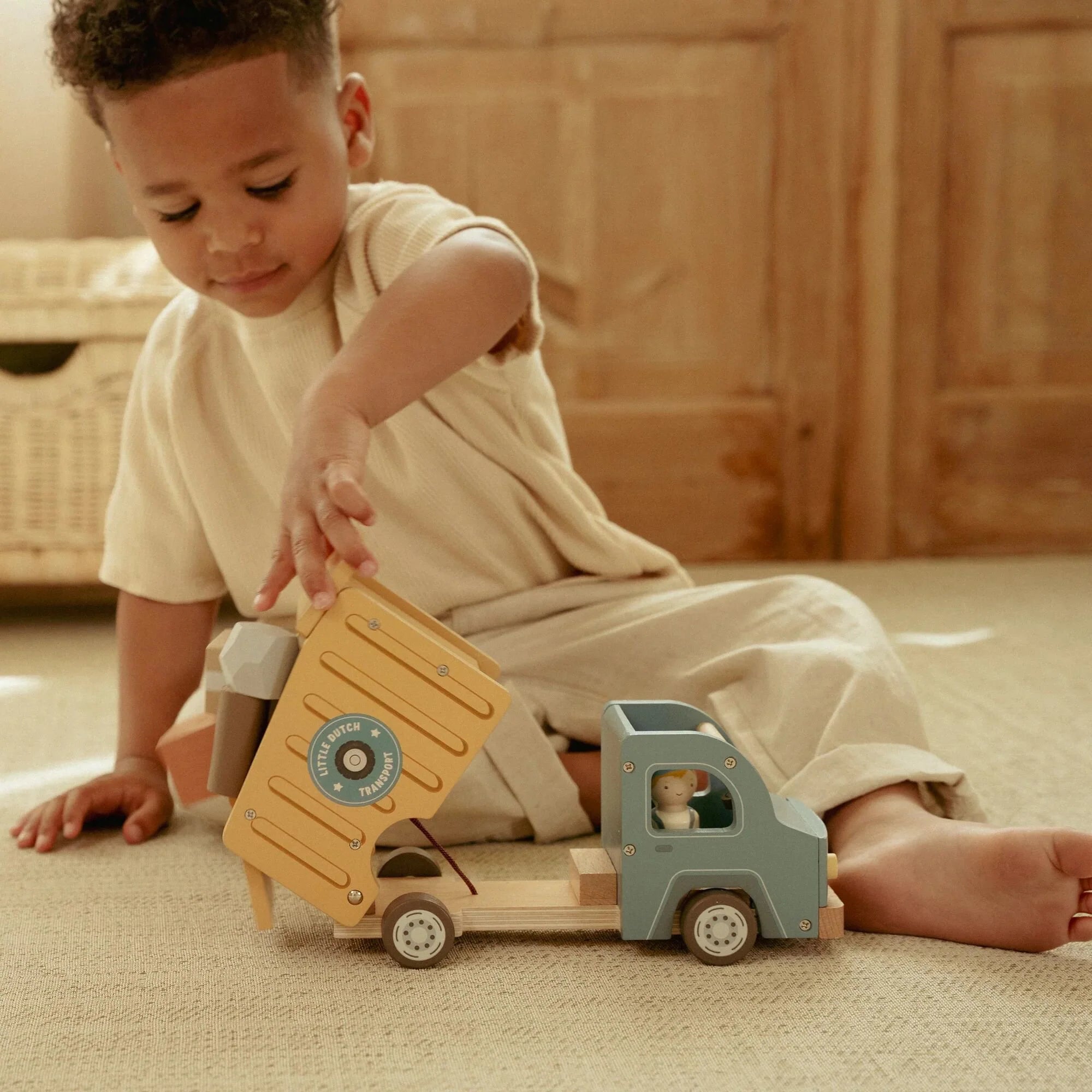 Wooden Dump Truck