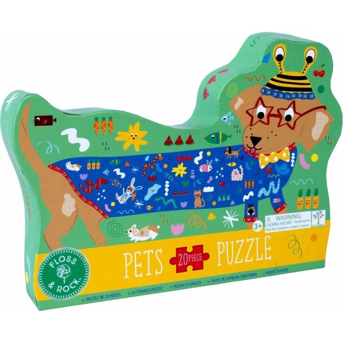 20 Piece Shaped Jigsaw Puzzle - Pets