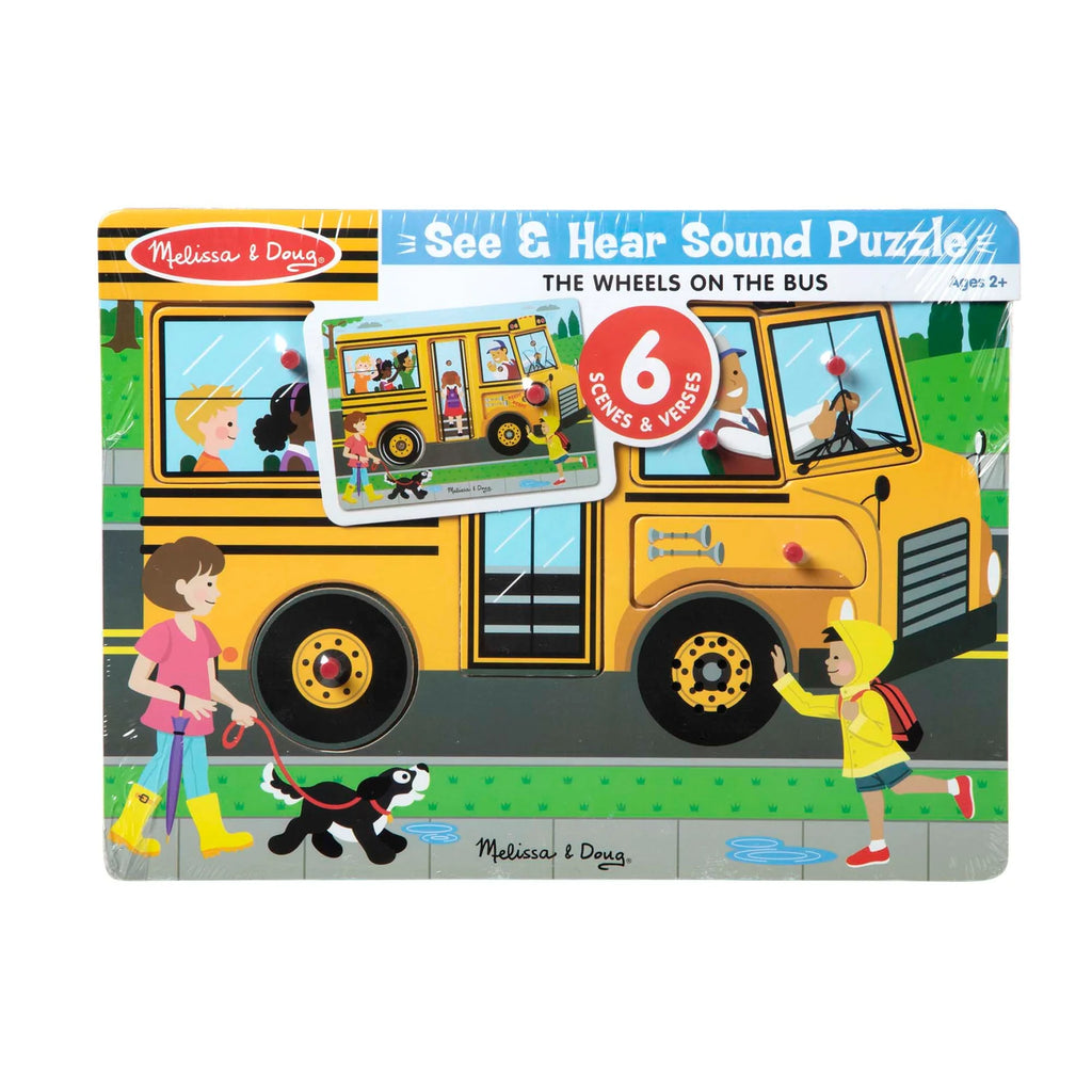 The Wheels on the Bus Song Puzzle - 6 Pieces