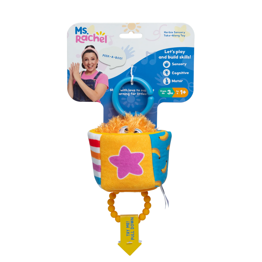 Ms. Rachel™ Herbie Sensory Take Along Toy