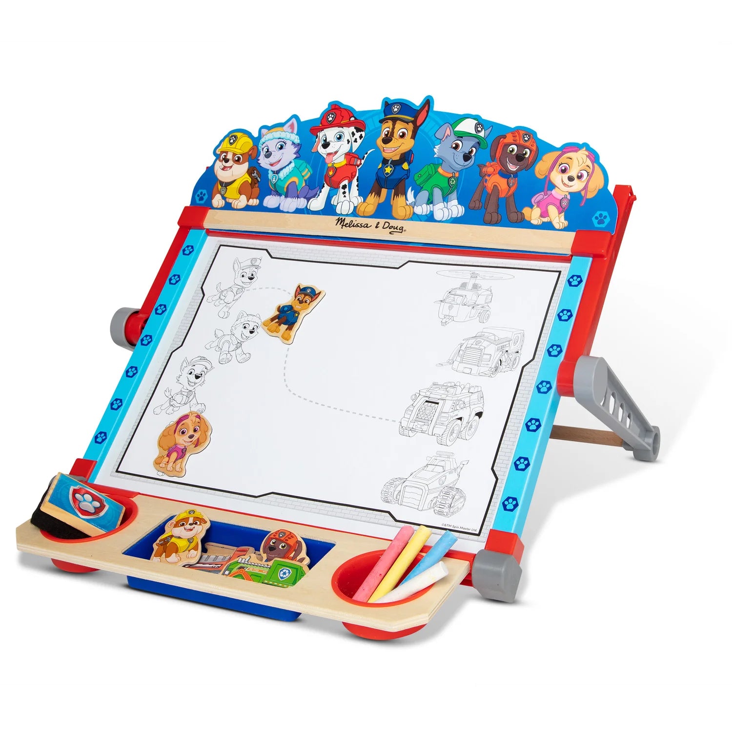 PAW Patrol Wooden Tabletop Art Centre