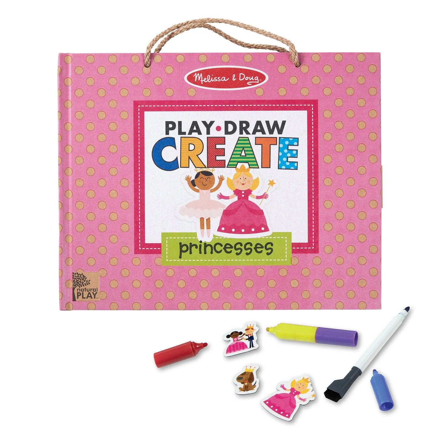 Play, Draw, Create Reusable Drawing and Magnet Kit – Princesses
