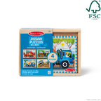 Wooden Jigsaw Puzzles in a Box - Construction
