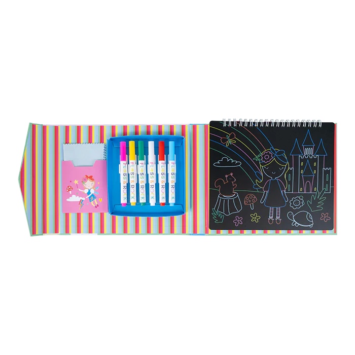 Chalk Board Sketchbook - Rainbow Fairy