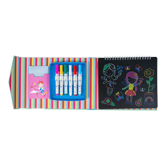 Chalk Board Sketchbook - Rainbow Fairy