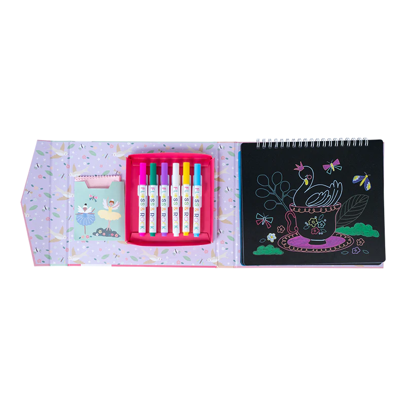 Chalk Board Sketchbook - Enchanted Ballerina