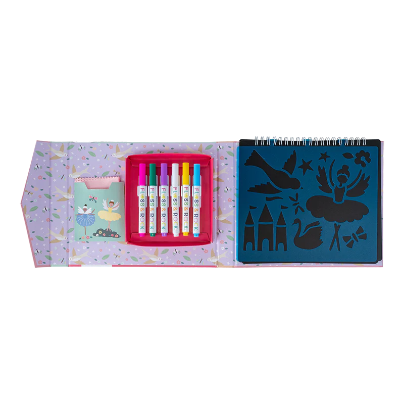 Chalk Board Sketchbook - Enchanted Ballerina