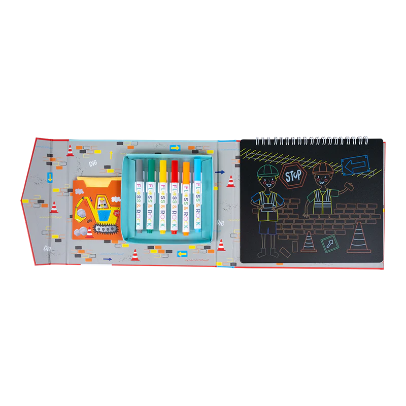 Chalk Board Sketchbook - Construction