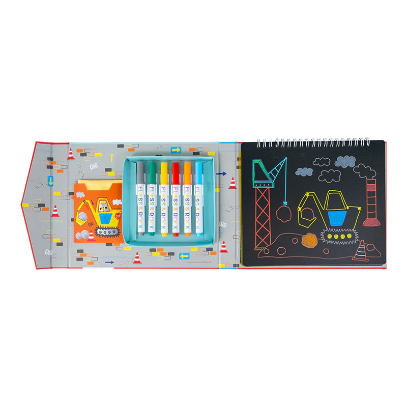 Chalk Board Sketchbook - Construction