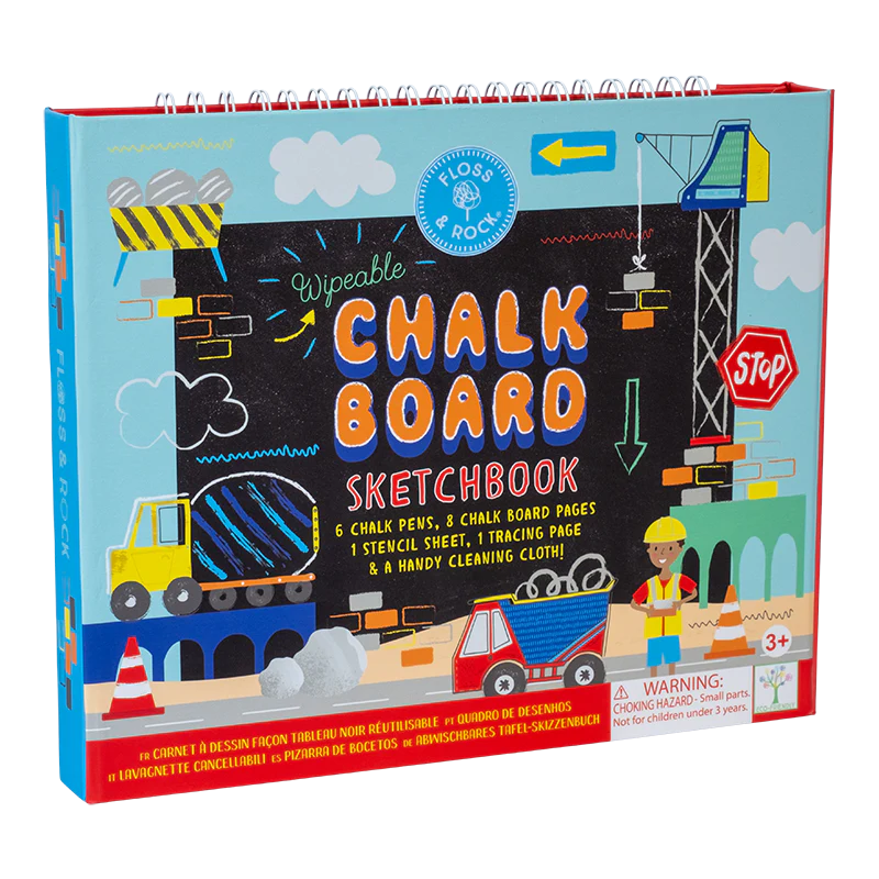 Chalk Board Sketchbook - Construction