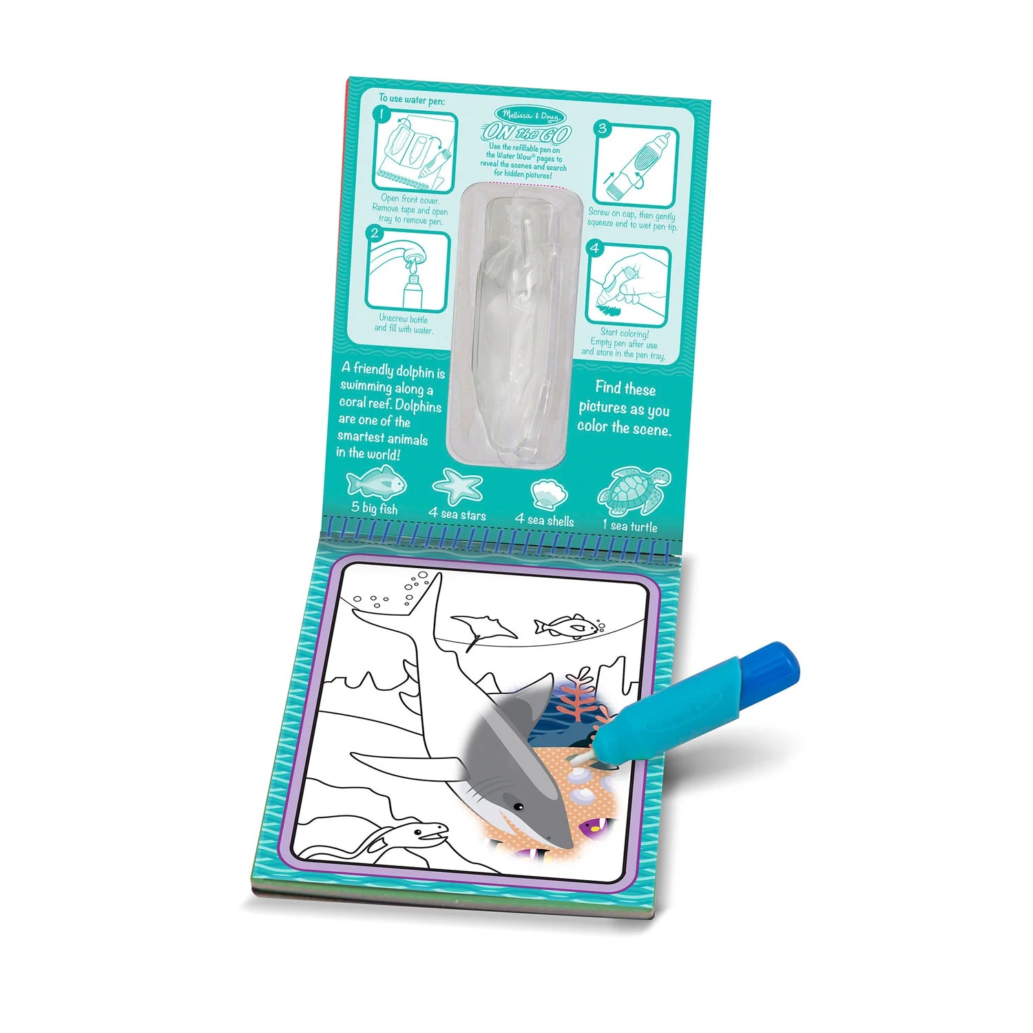 Water WOW!® Water Reveal Pad - Under the Sea