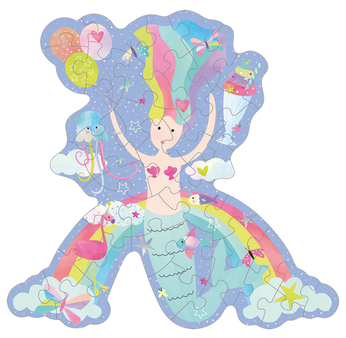 40 Piece Shaped Jigsaw Puzzle - Fantasy