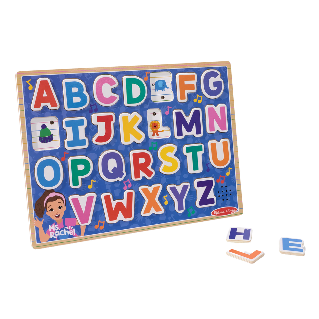 Ms. Rachel™ Wooden Phonics Alphabet Sound Puzzle - 26 Pieces