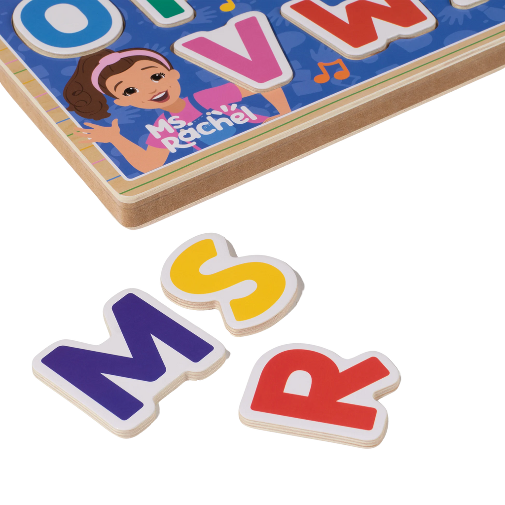 Ms. Rachel™ Wooden Phonics Alphabet Sound Puzzle - 26 Pieces