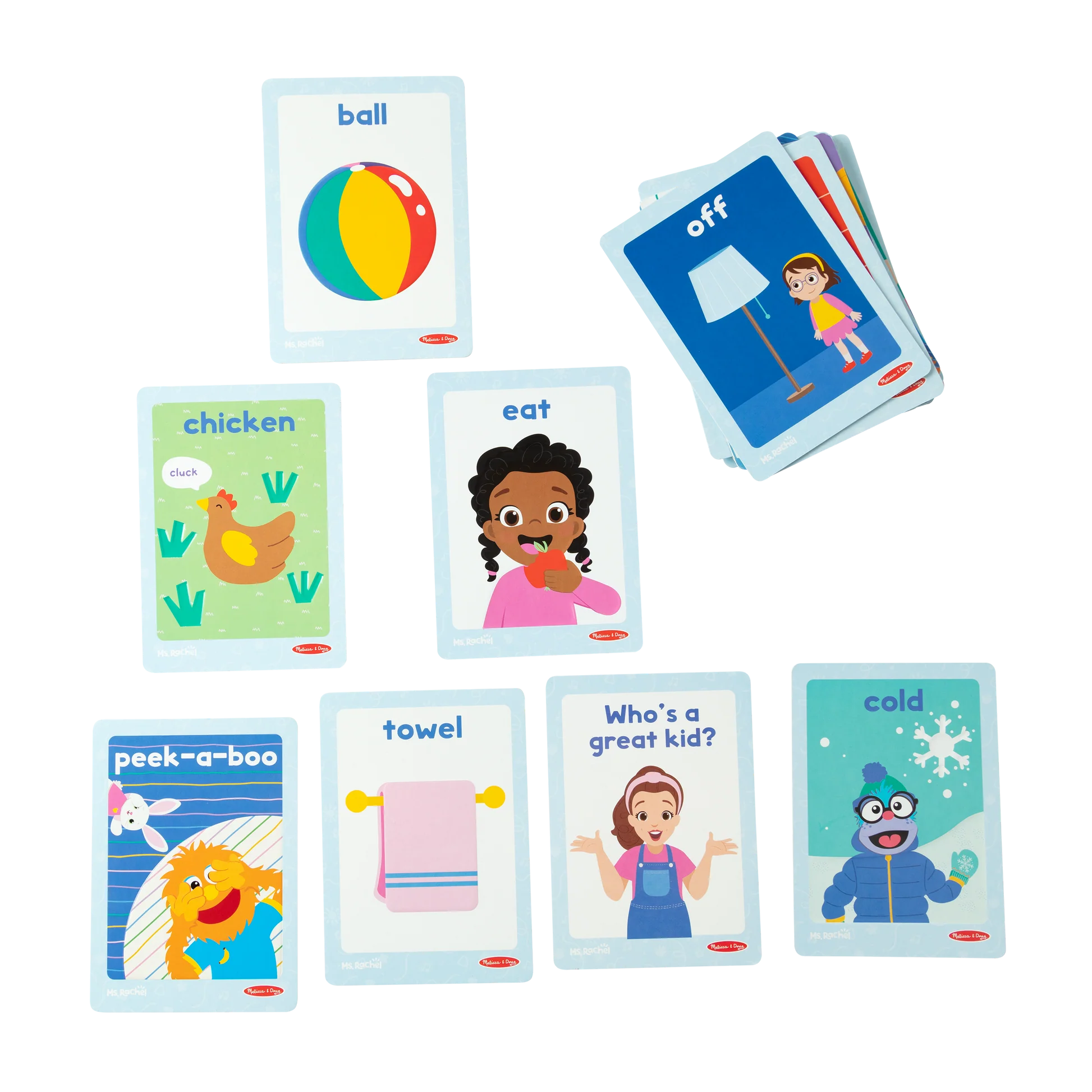 Ms. Rachel™ First Words Sensory Cards