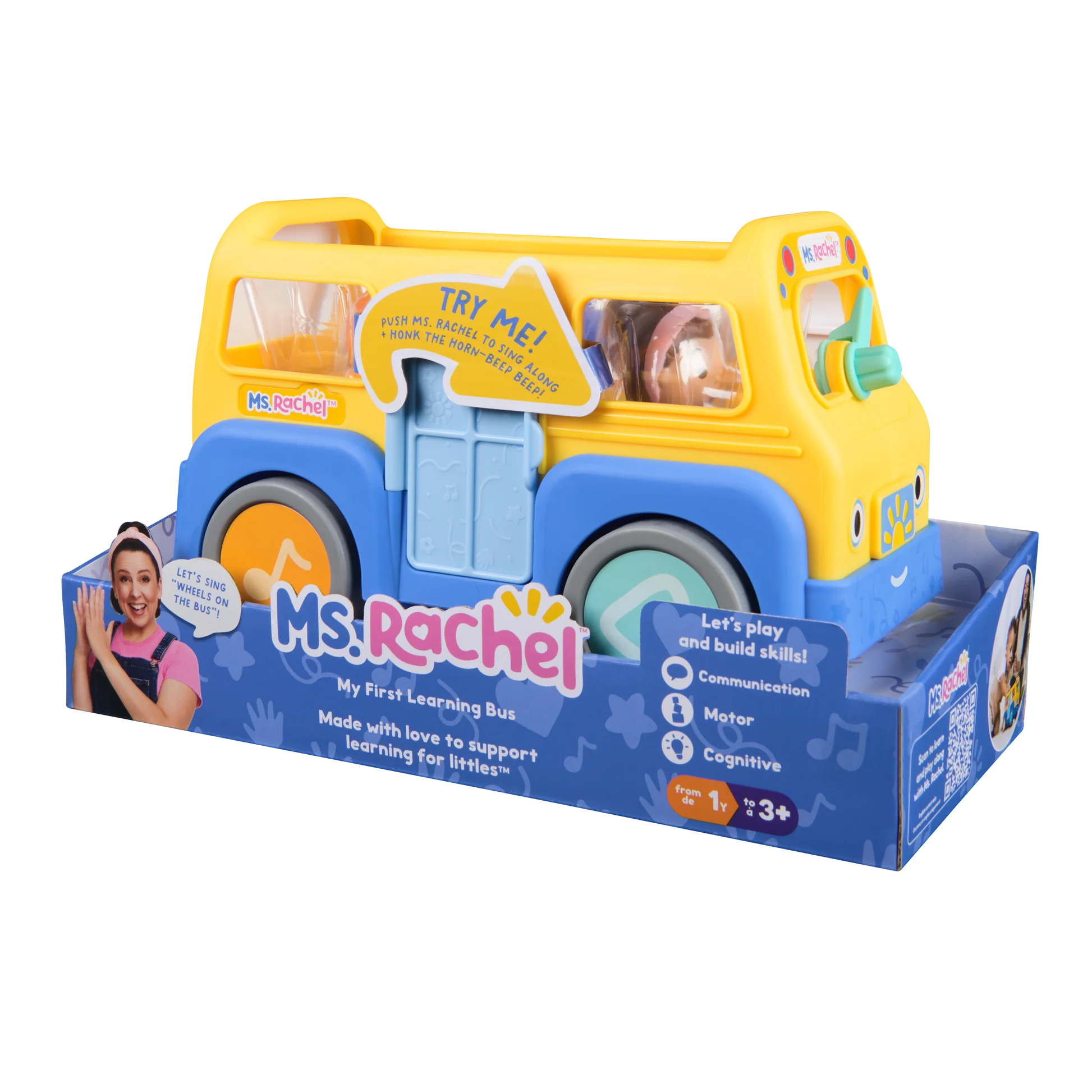 Ms. Rachel™ Wheels on the Bus My First Learning Bus