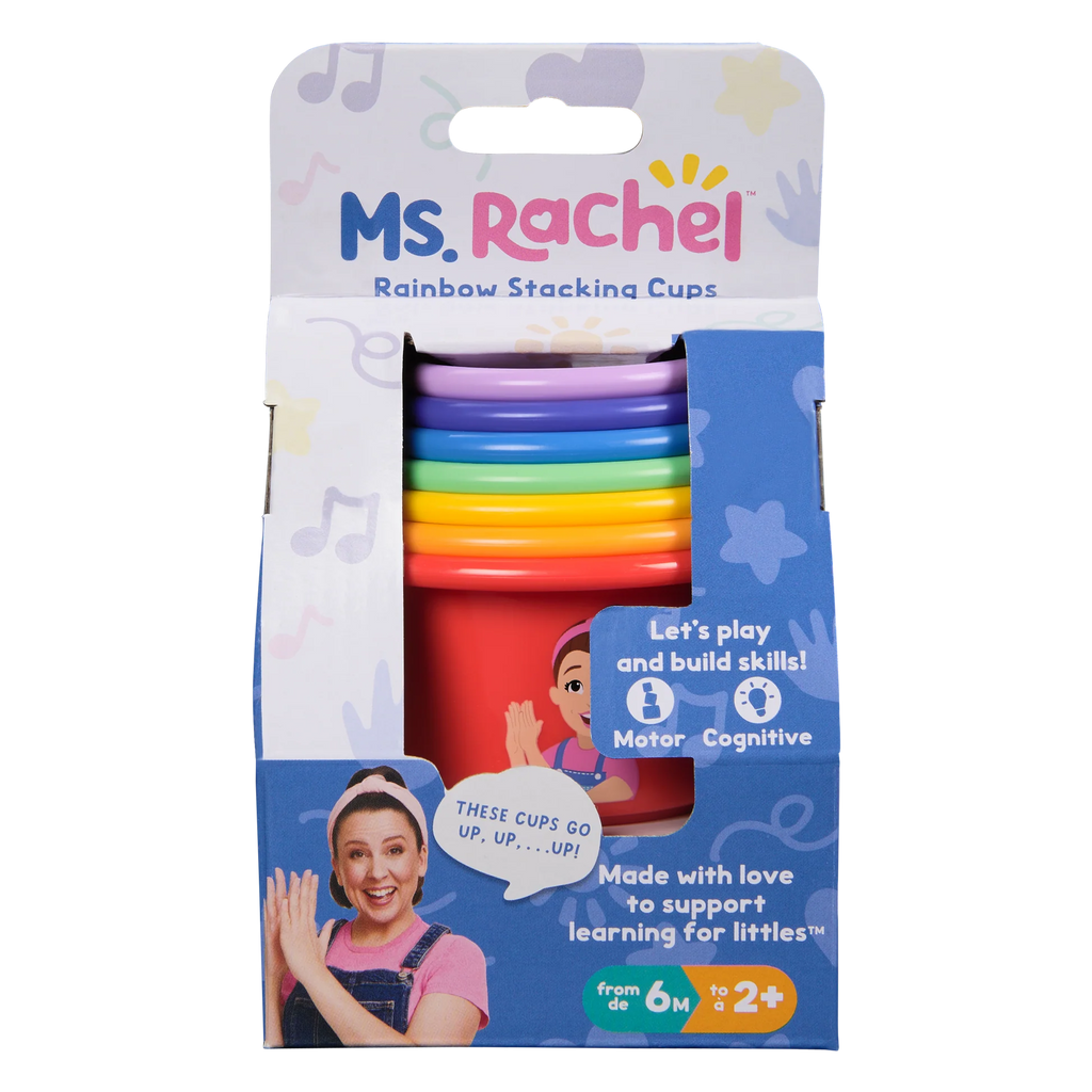 Ms. Rachel™ Rainbow Stacking Cups