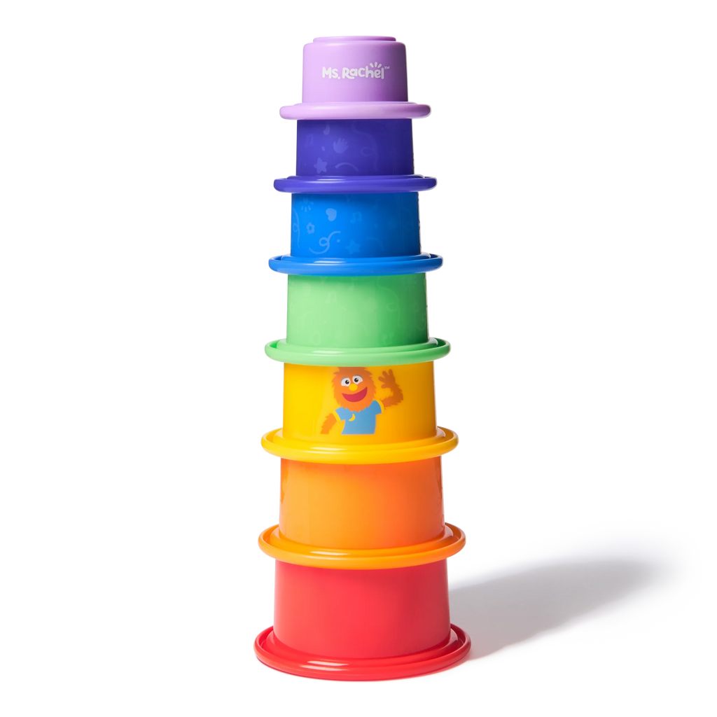 Ms. Rachel™ Rainbow Stacking Cups