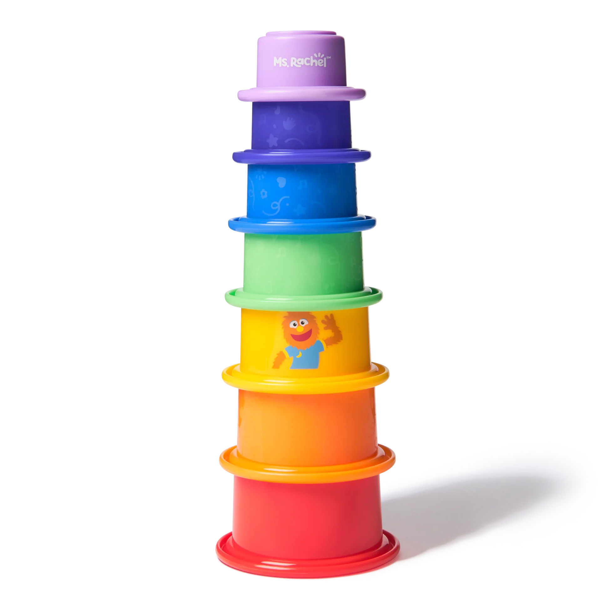 Ms. Rachel™ Rainbow Stacking Cups