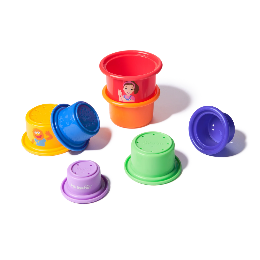Ms. Rachel™ Rainbow Stacking Cups