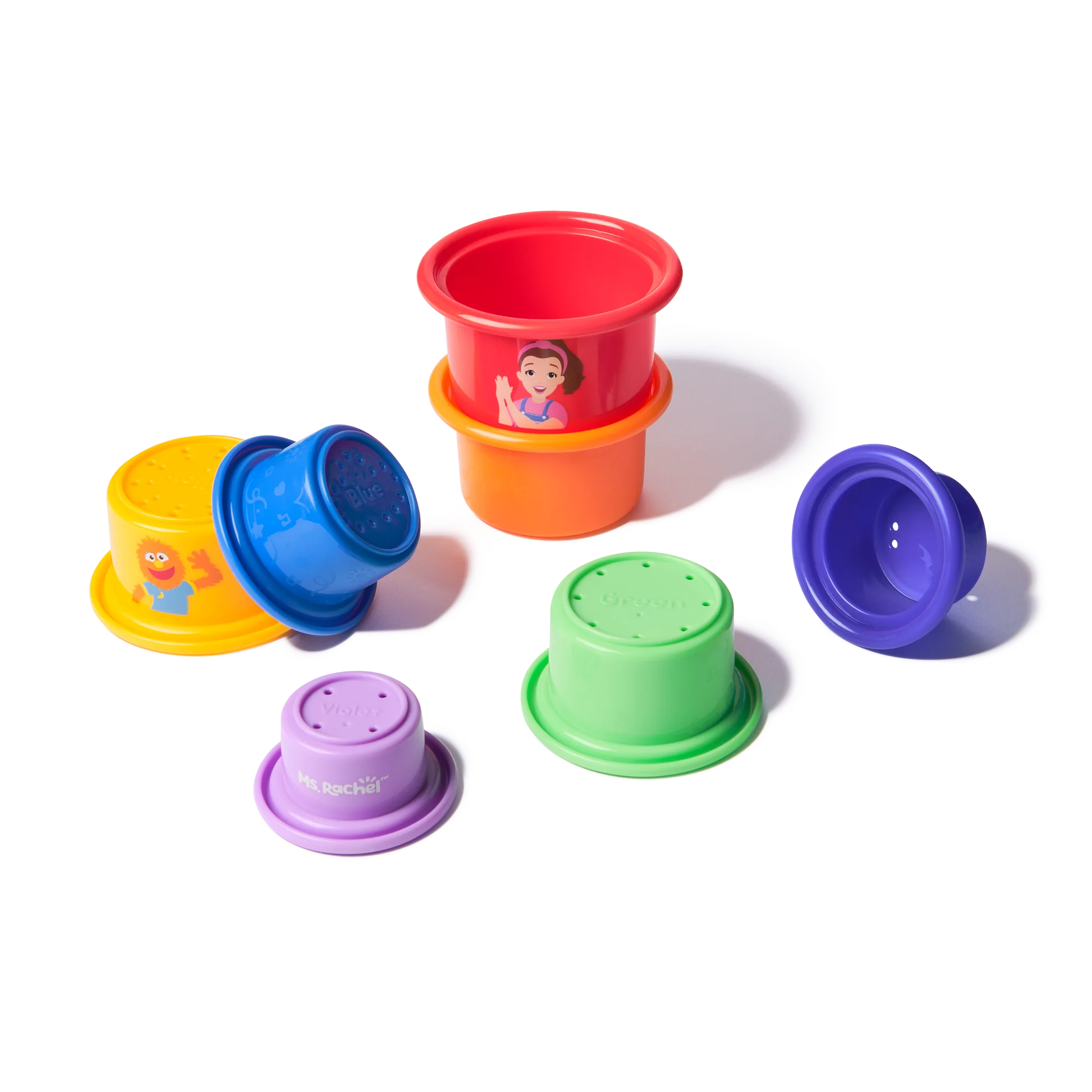 Ms. Rachel™ Rainbow Stacking Cups