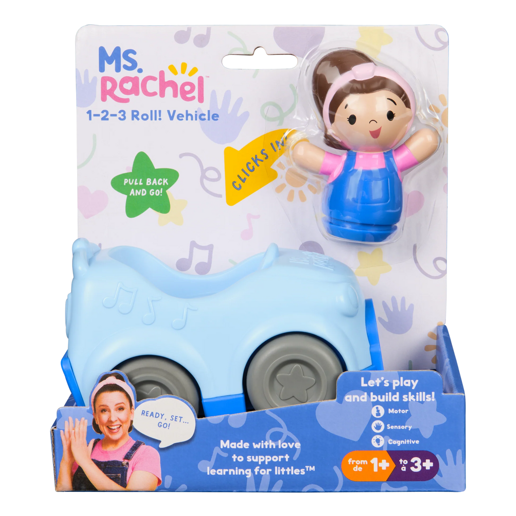 Ms. Rachel™ 1-2-3 Roll! Vehicle