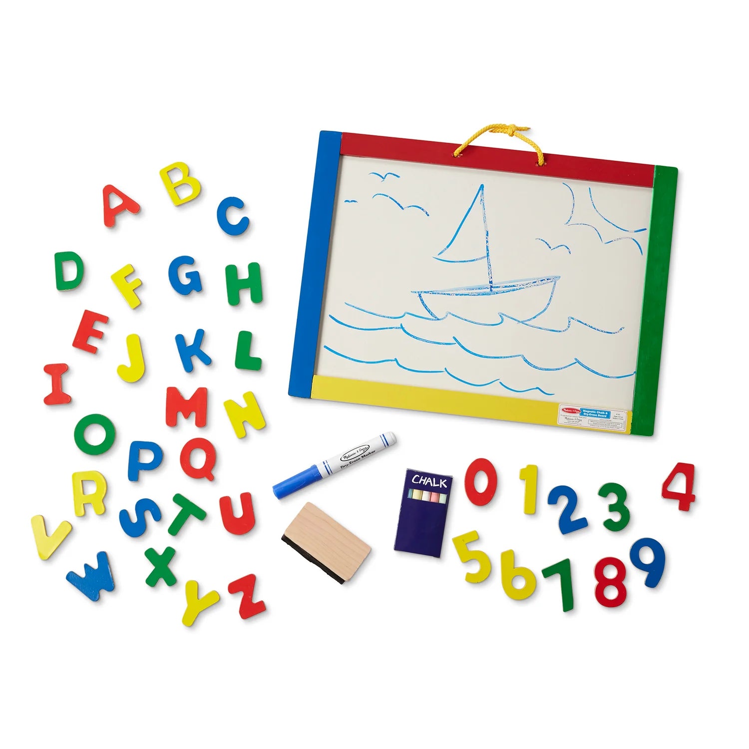 Magnetic Chalkboard and Dry-Erase Board