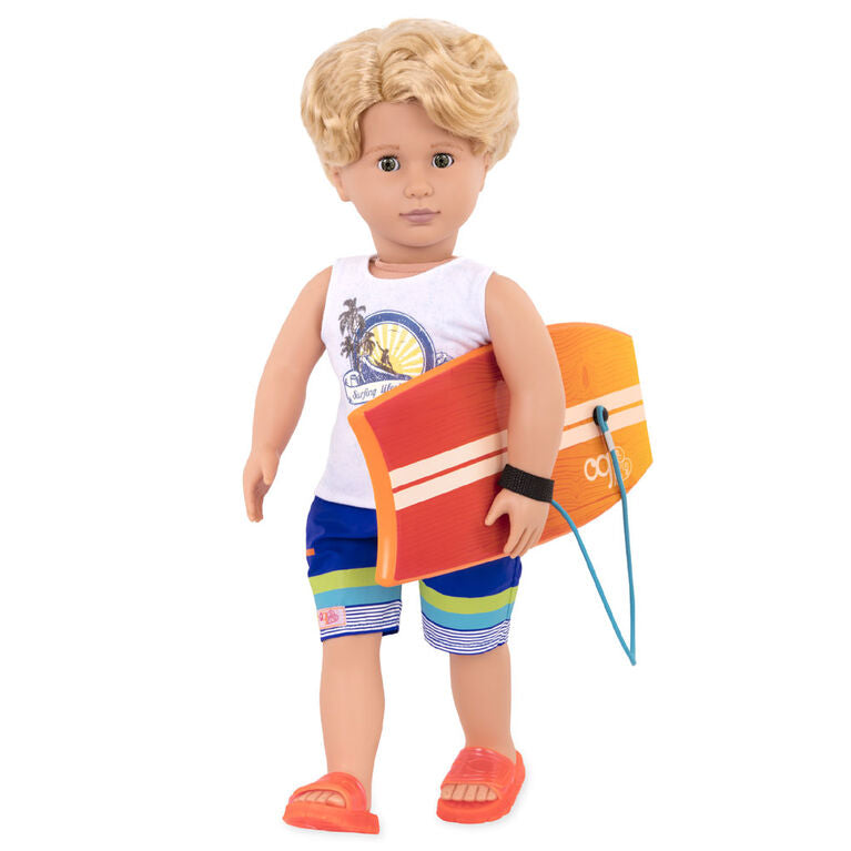 Gabe Surfer Boy Doll