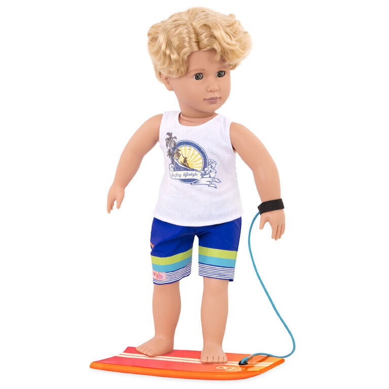 Gabe Surfer Boy Doll