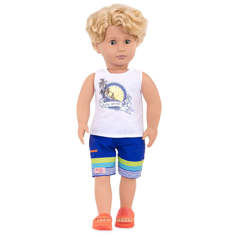 Gabe Surfer Boy Doll