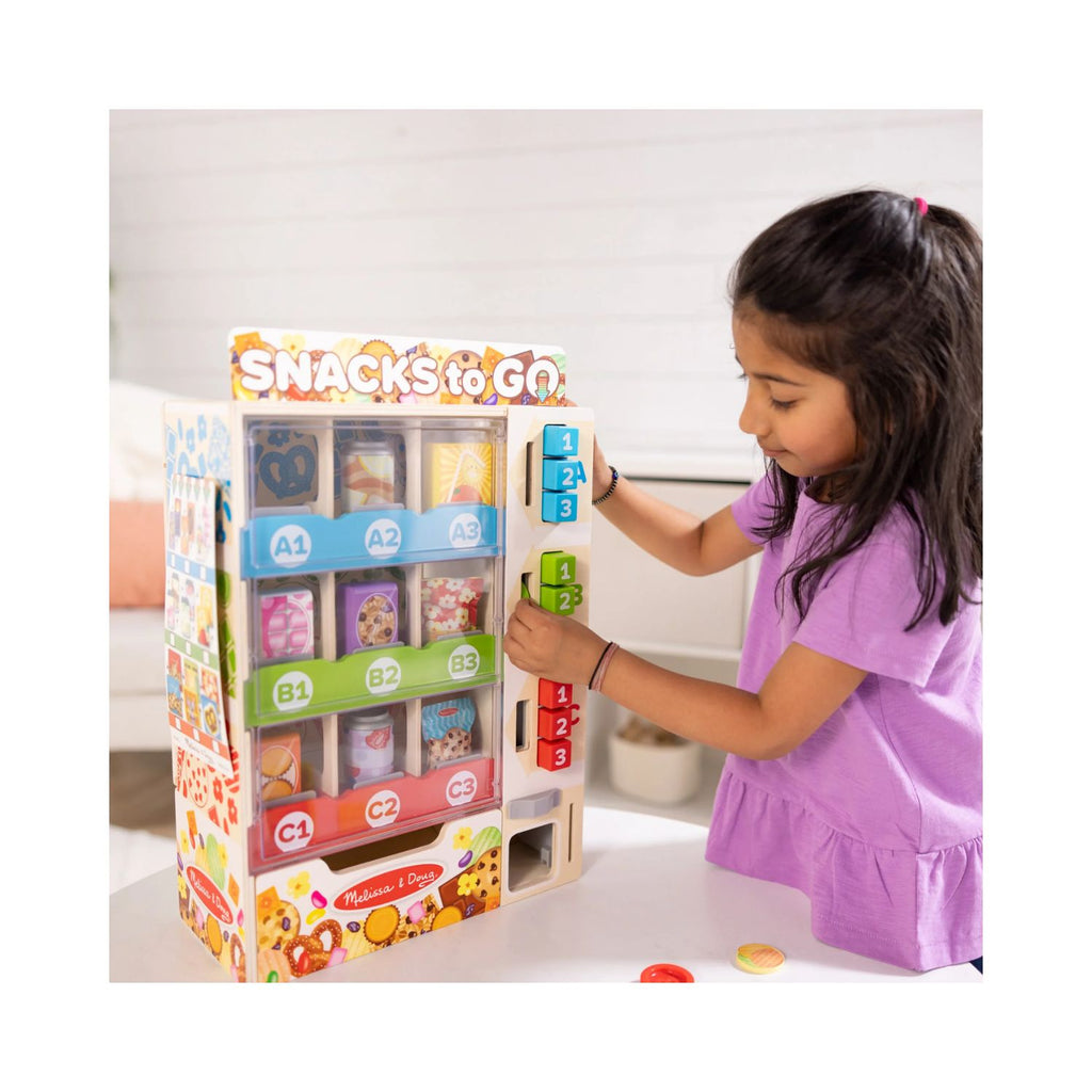 Wooden Vending Machine Play Set