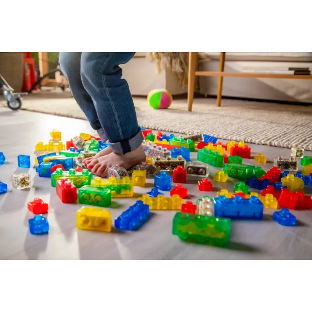 Stash 'N Stack 2-in-1 Storage Case with 30 Blocks