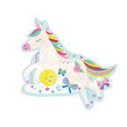 12 Piece Shaped Jigsaw Puzzle - Rainbow Unicorn