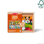 Wooden Jigsaw Puzzles in a Box - Pets