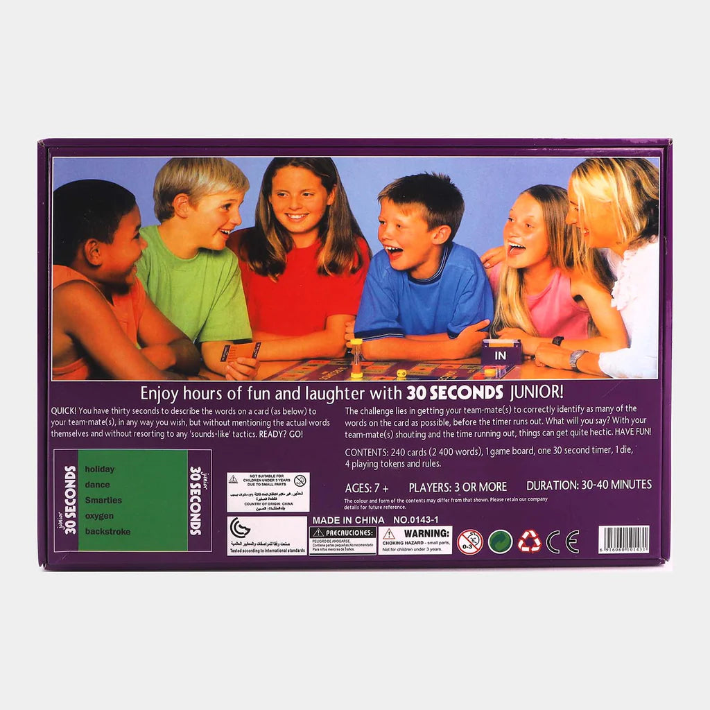 30 Seconds Junior Board Game