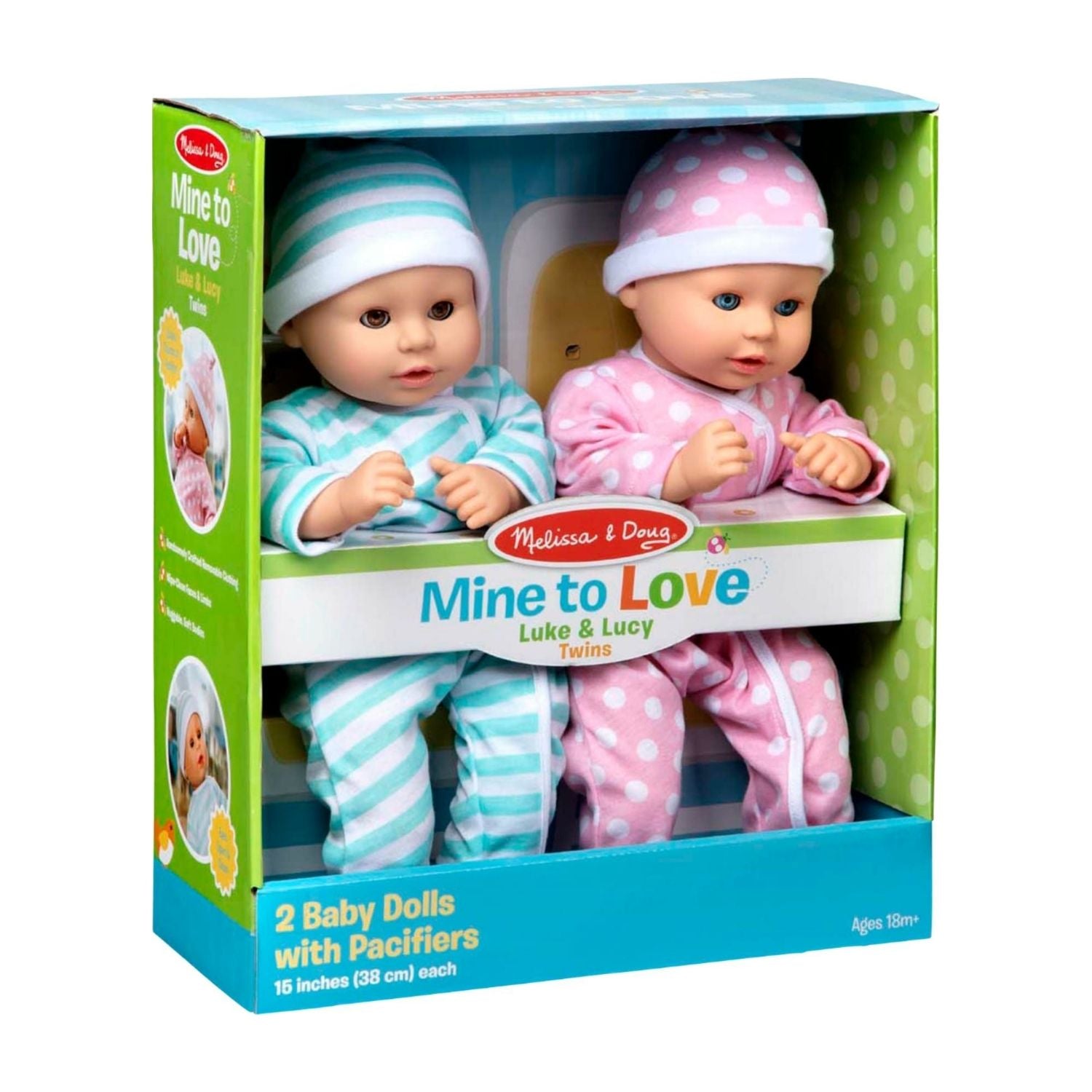 Mine to Love - Twins Luke and Lucy Dolls
