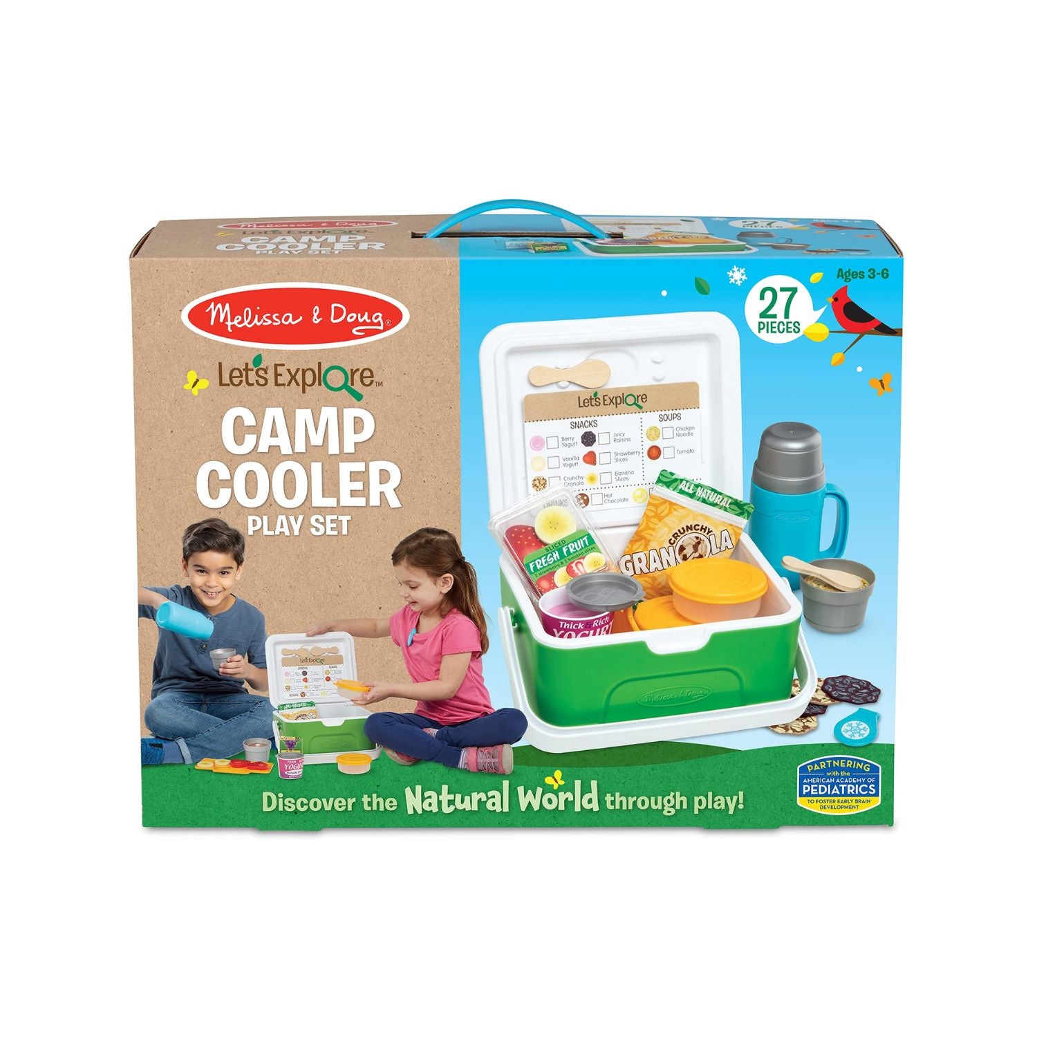 Let's Explore Camp Cooler Play Set
